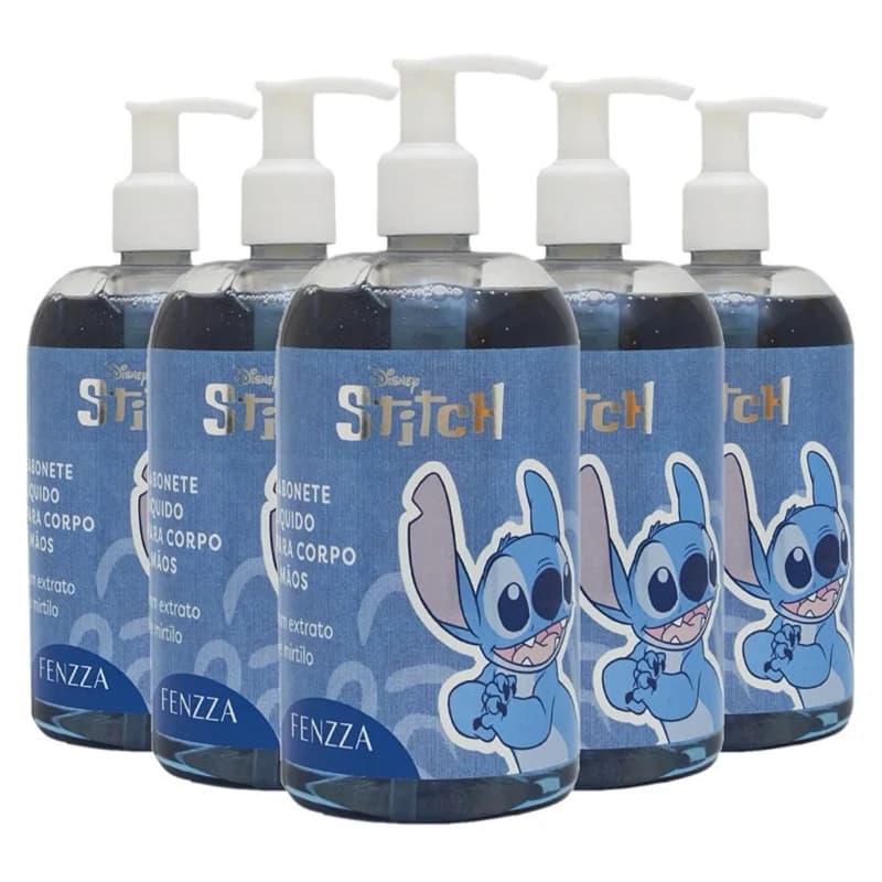 Sabonete Corpo e Mãos Stitch by Fenzza - Nutrição Profunda e Fragrância Encantadora