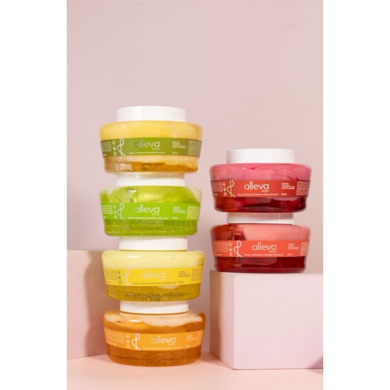 Alleva Skin Hidratante Corporal 250ml com Textura Leve e Absorção Rápida
