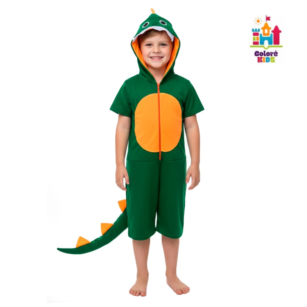 Fantasia Dino Infantil Menino Dinossauro