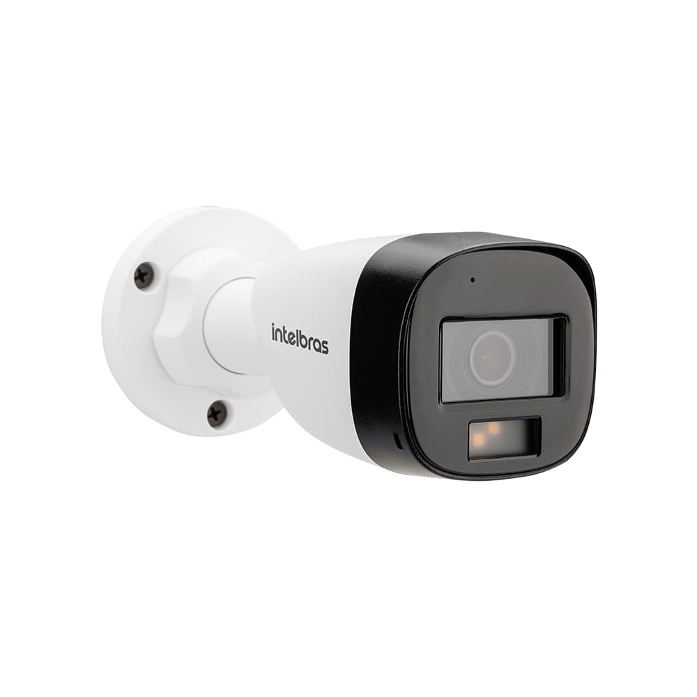 Kit 4 câmeras intelbras vhd 3220b vhl 1120b bullet dvr 8 canais