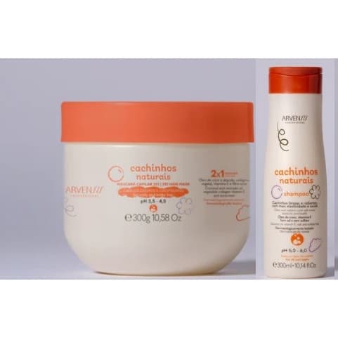 Kit Cachinhos Arvensis Shampoo + Máscara 2x1
