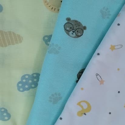 Cueiro Flanelado Estampado (1 unidade) 100 cm x 80 cm - BERCINHO MIMO