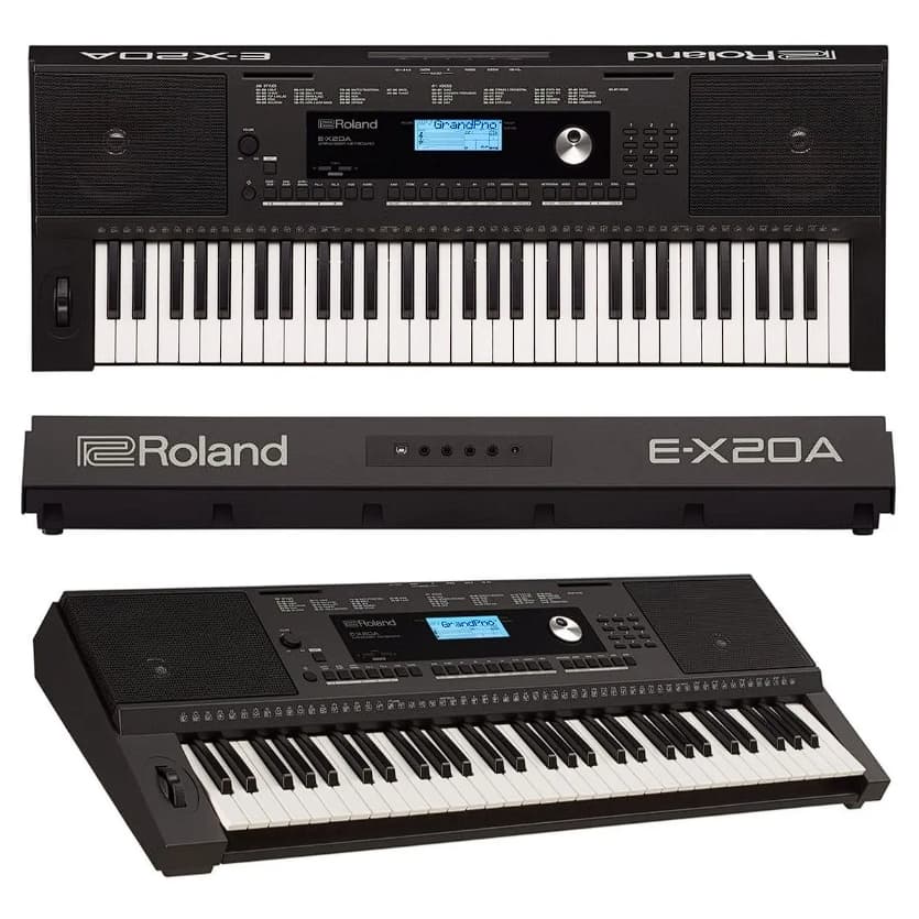 Teclado Roland E X20a Arranjador Digital 5/8 E-x20a