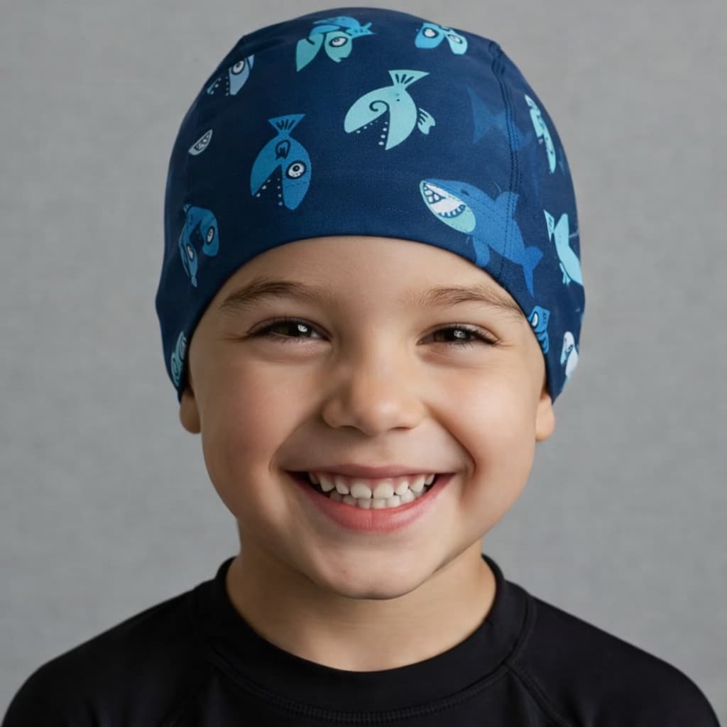Touca Infantil para Natação em Lycra – Leve, Macia e Resistente