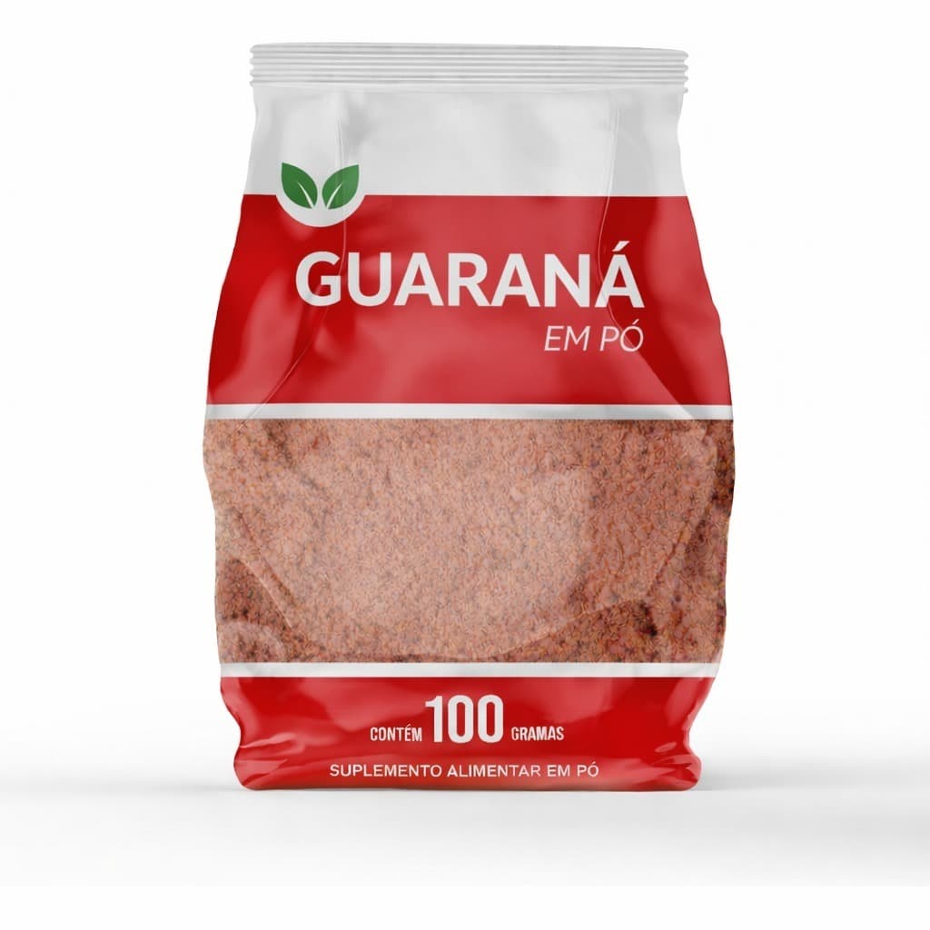 GUARANÁ EM PÓ ENERGIA FOCO E DISPOSIÇÃO NOS TREINOS UNISSEX