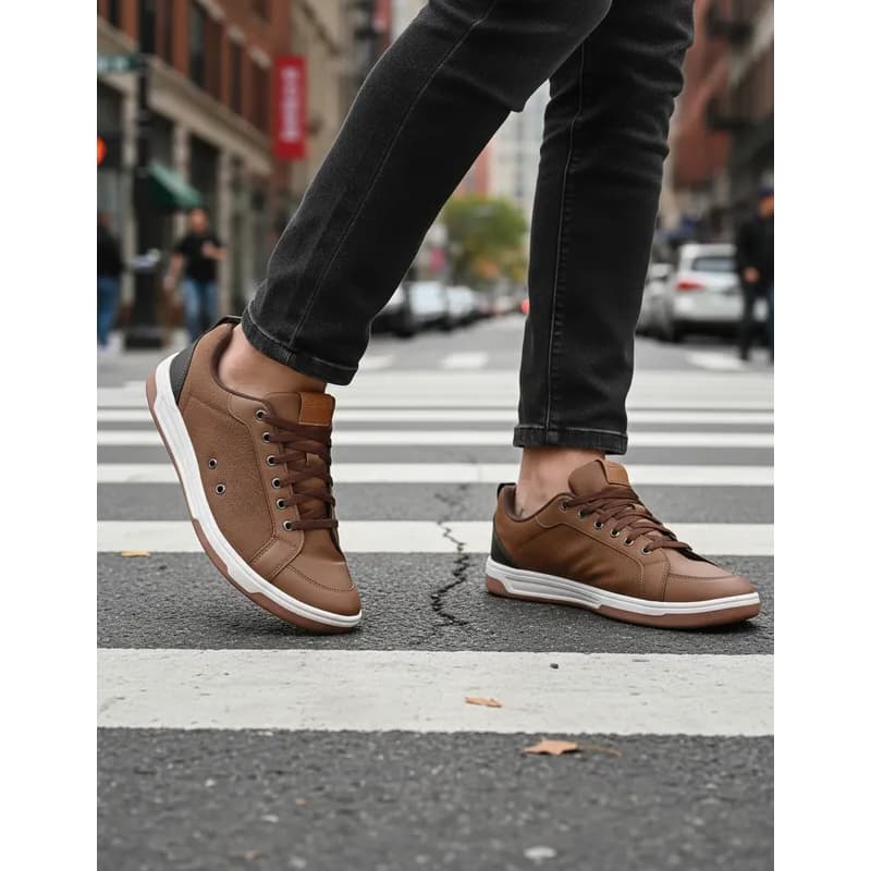 Sapatenis Masculino Casual Dia a Dia Promoção Tênis Tamanho Especial 44 e 45