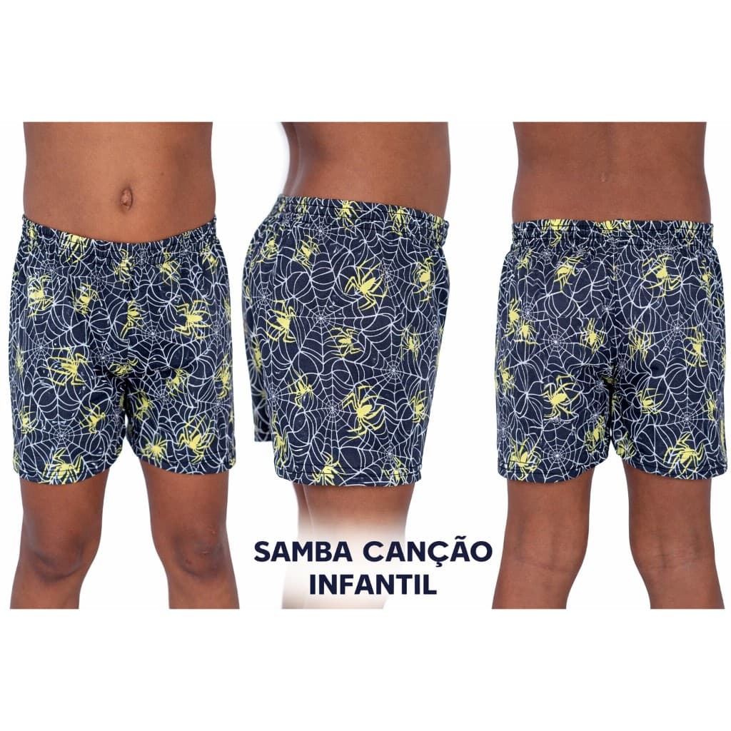 KIT 10 Samba Canção Infantil Pijama de Dormir Criança Malha Fria Conforto Premium