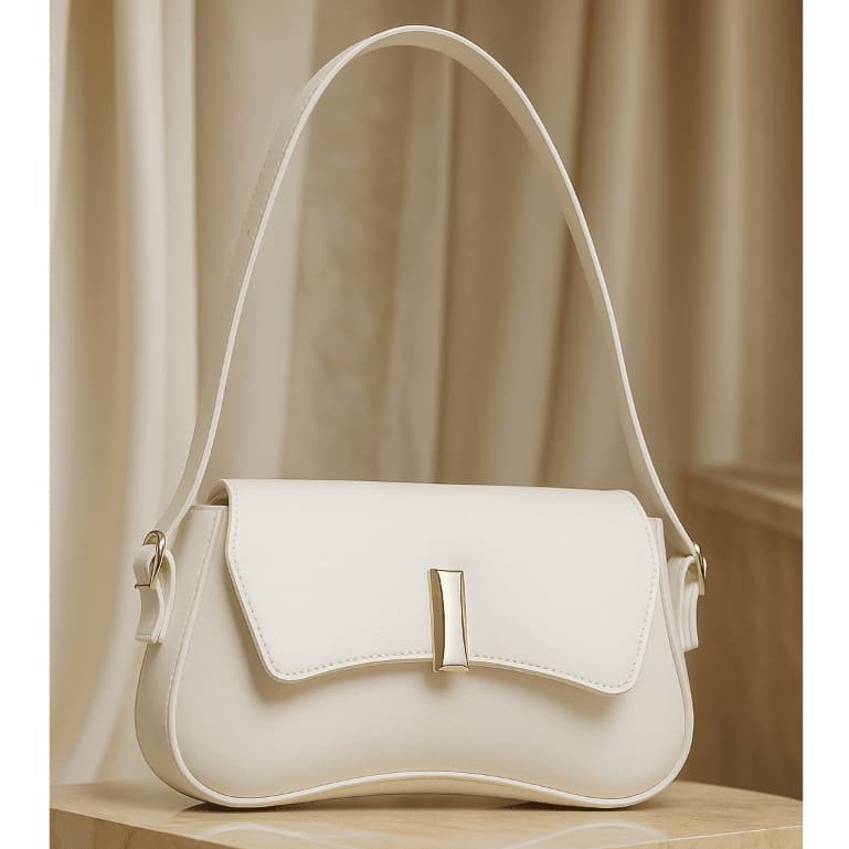 Bolsas Femininas Pequenas Premium Costura Impecavél Fecho De Imâ Transversal De Mão Tiracolo 3 Cores