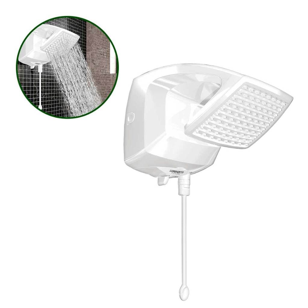Chuveiro Ducha Elétrica Futura 220V Lorenzetti Alta Vazao