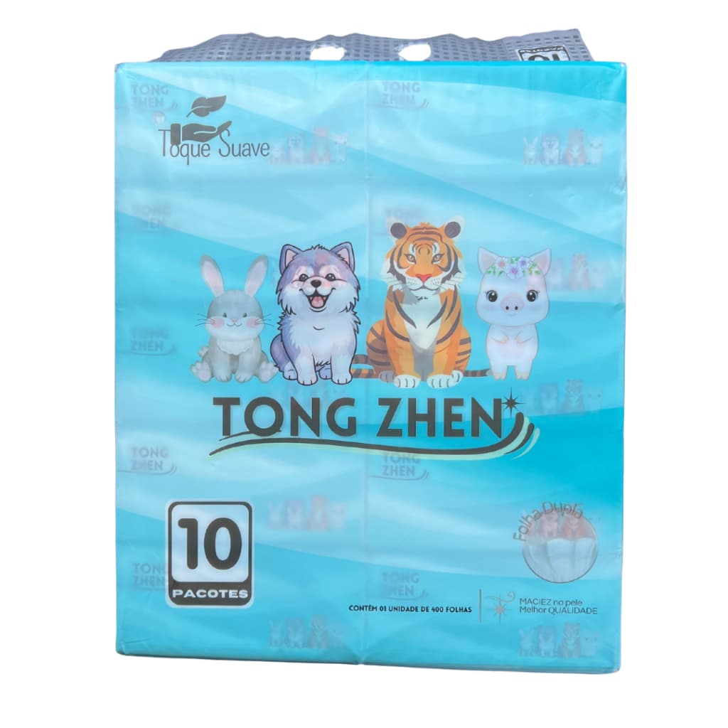 Pacote de Papel Toalha Descartável Super Macio 400 Folhas Alta Qualidade Adultos, Crianças & Bebês LUM3