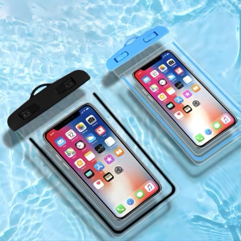Capa Bolsa Celular prova d'água Universal Impermeável Mergulho praia piscina Sensível ao toque
