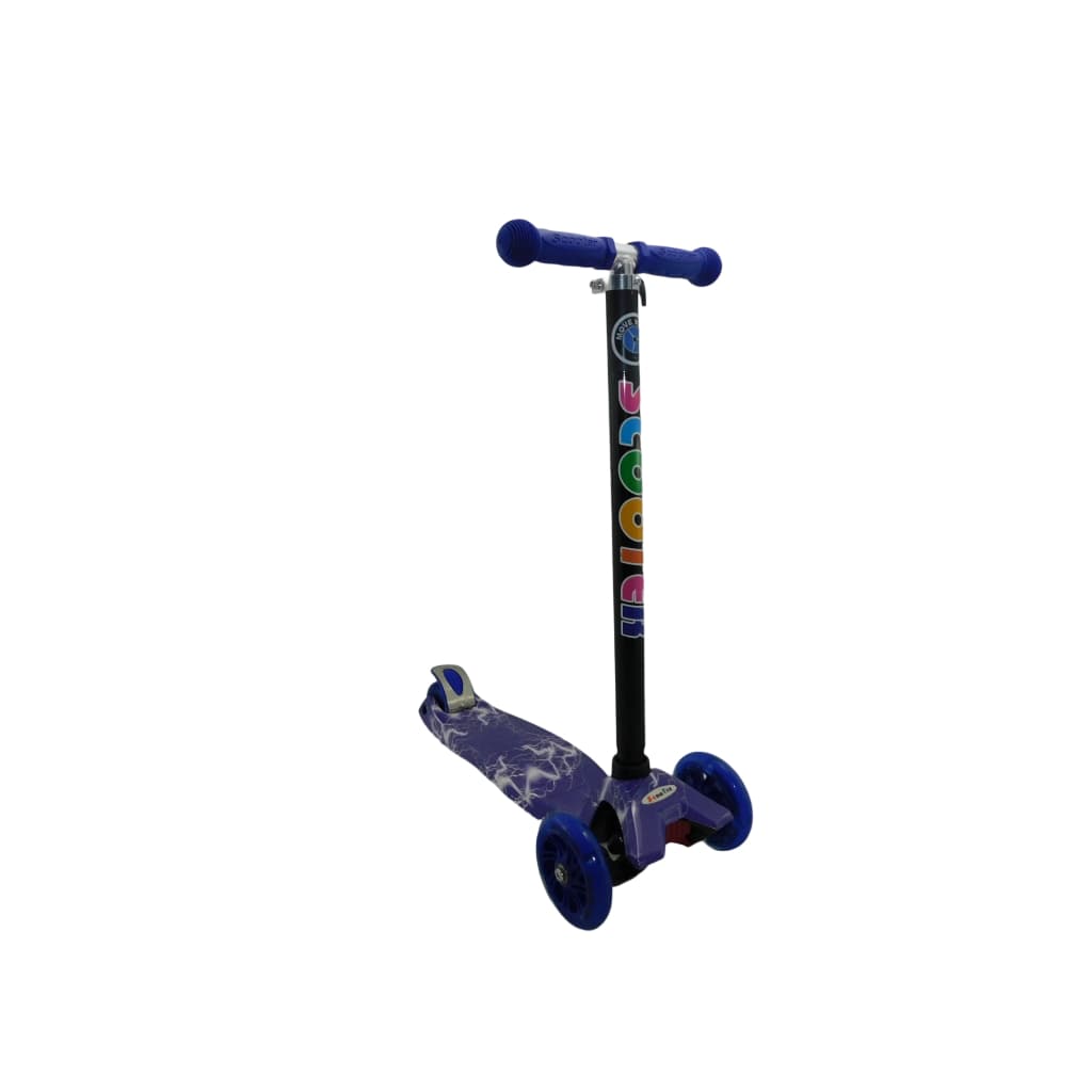 Patinete 4 Rodas Infantil Reforçado Series Com Leds ESTAMPADO