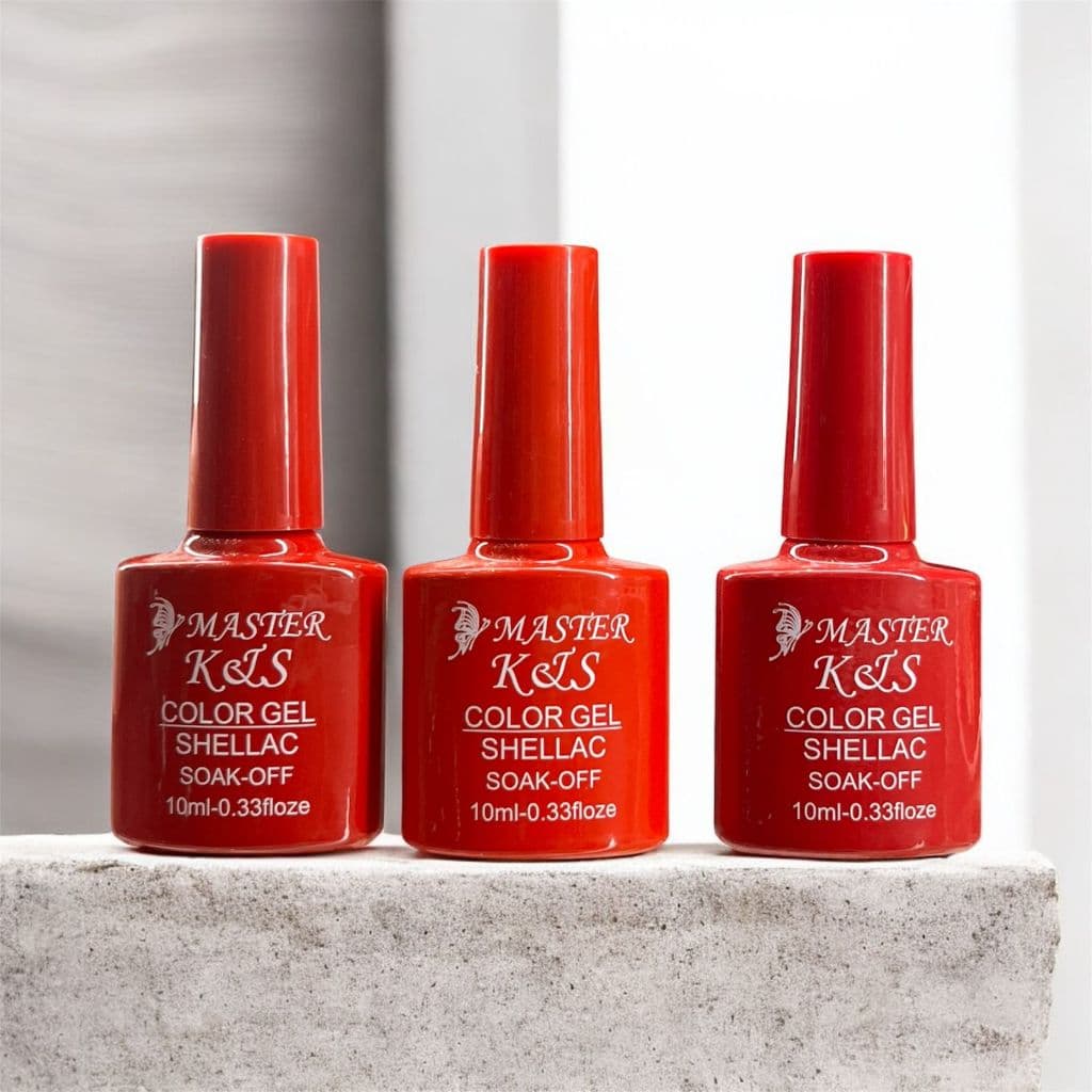 Kit 3 esmaltes K&S coleção nova 10061N em GEL 10ML