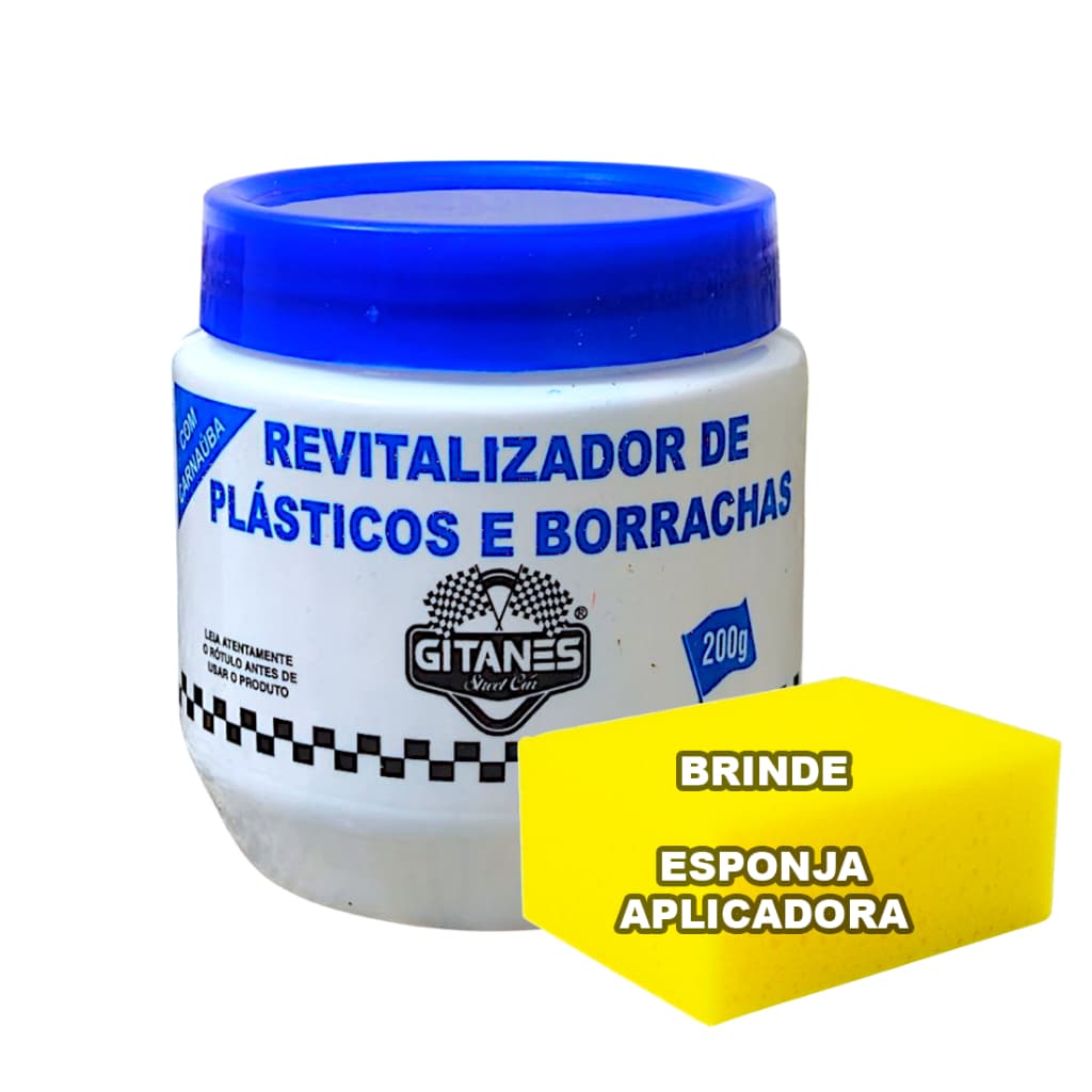 Cera Revitalizadora De Parachoque, Plásticos, Borrachas 200g Promoção