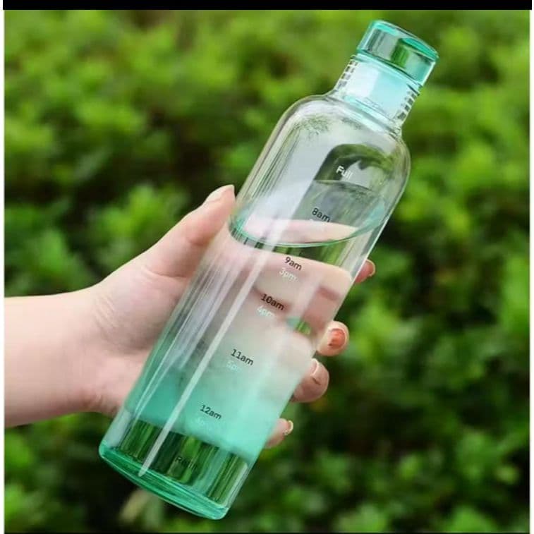 Garrafa de água 750ml cores transparentes