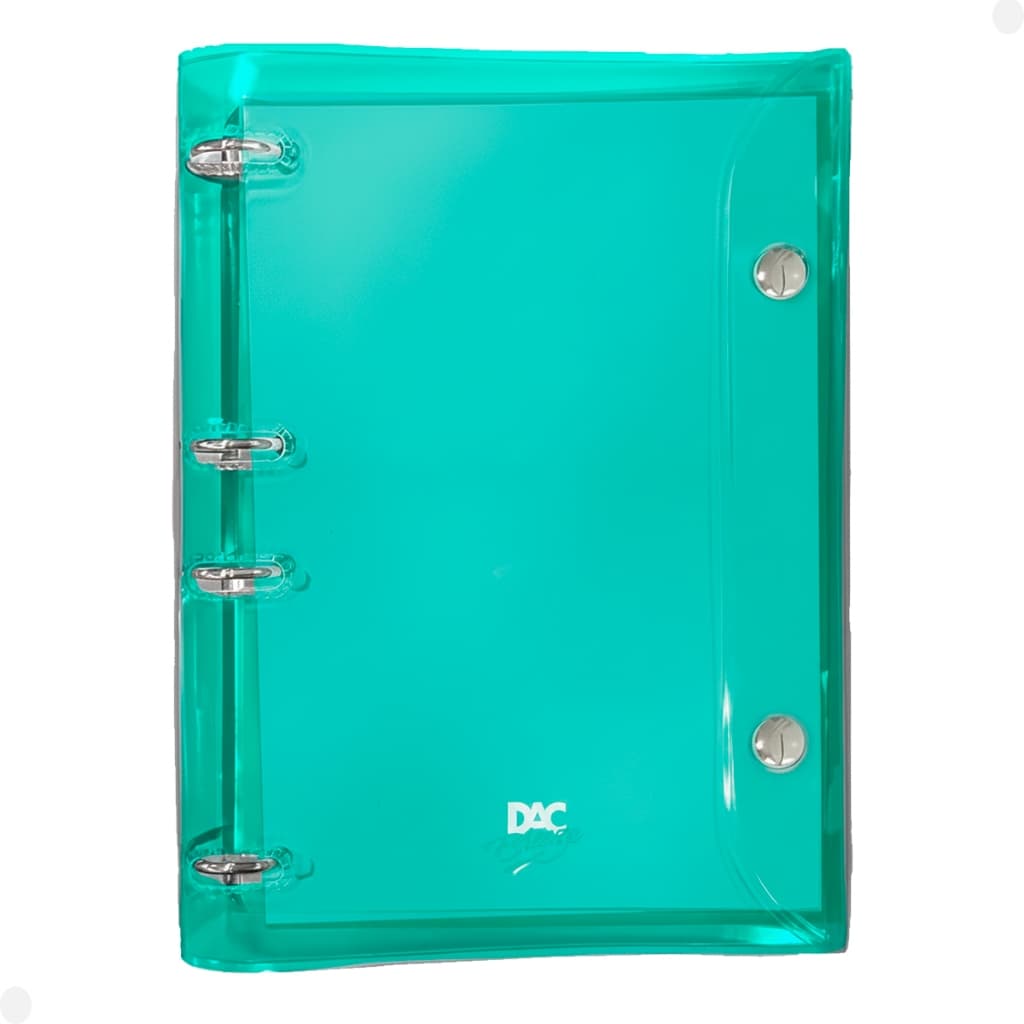 Fichário Colegial CRISTAL 192 folhas 10 Divisórias DAC