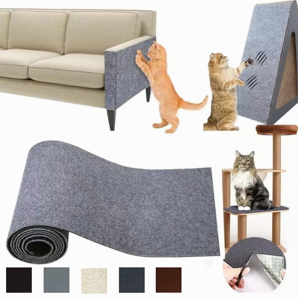 Arranhador Para Gatos Adesivo Protetor Sofá 2 Metros X 50cm