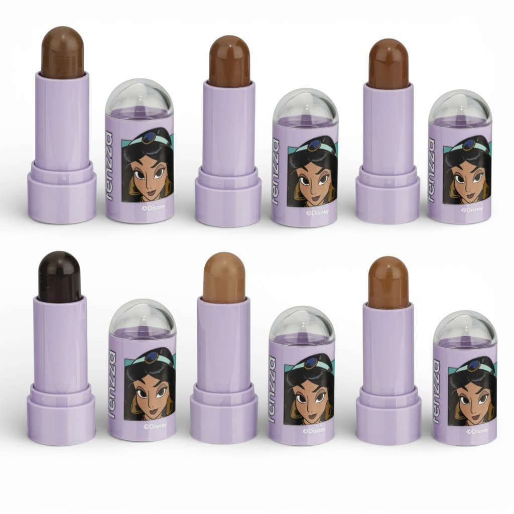 Contorno Facial Bastão Stick Princesas Disney by Fenzza Make Juvenil Menina
