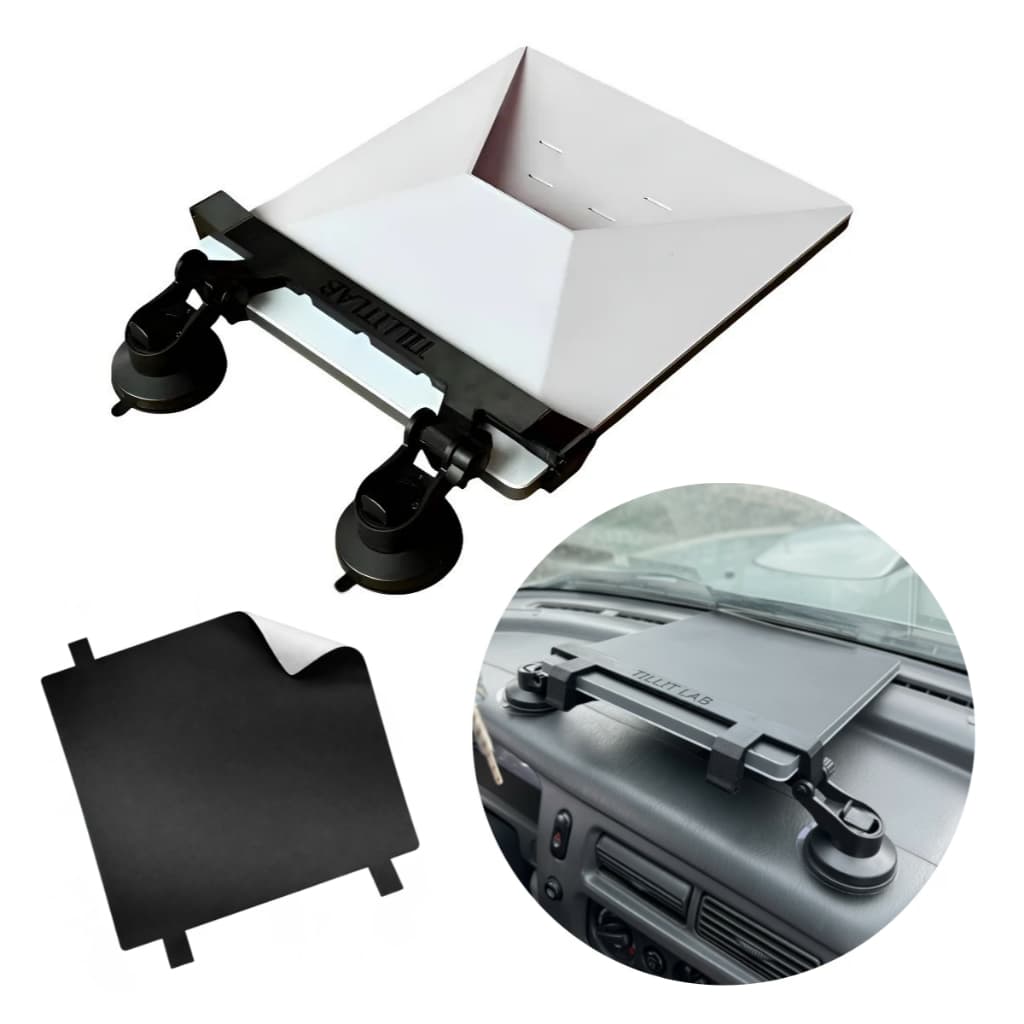 Suporte Starlink Mini Painel Com Ventosa e Adesivo Anti-reflexo para Parabrisa Discreto