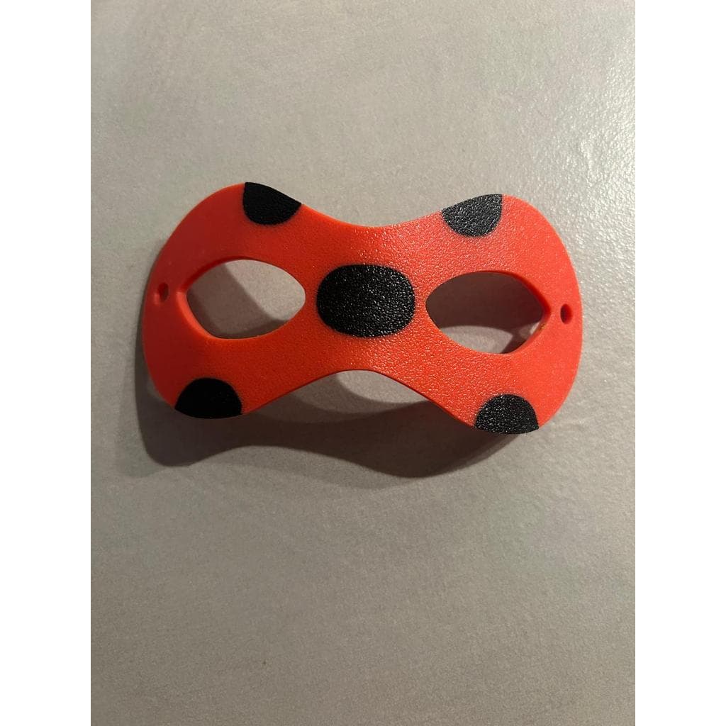 Máscara de Ladybug detalhista - Impressão 3d