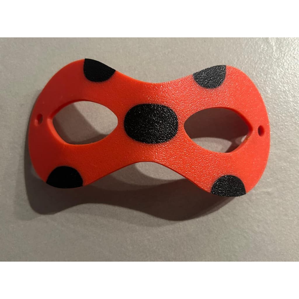 Muggora Máscara de Ladybug detalhista