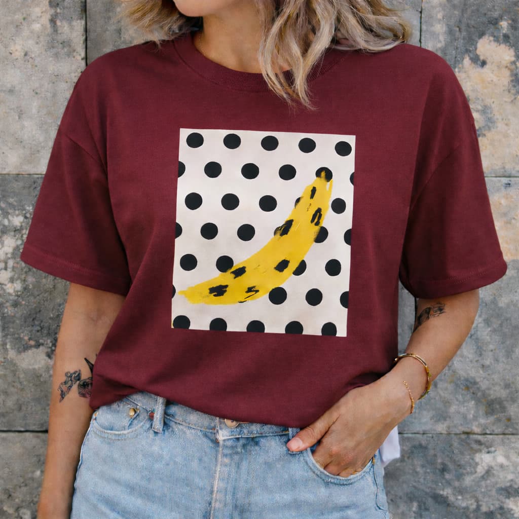 T-shirt Camiseta Fam Rio Blusa Feminina Banana Copacabana Inspiração Estilosa Entrega Imediata