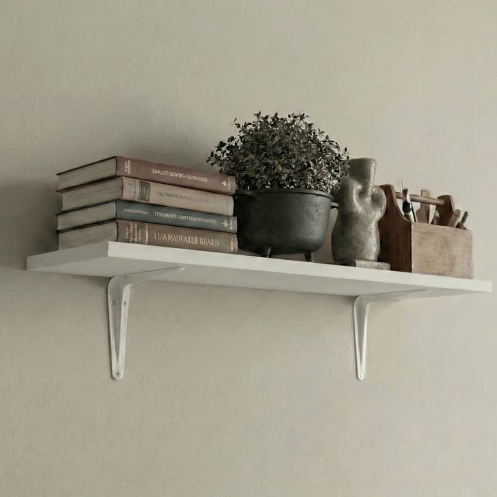 Prateleira de Parede MDF 15x60 cm | Decoração| Enfeite | Organização