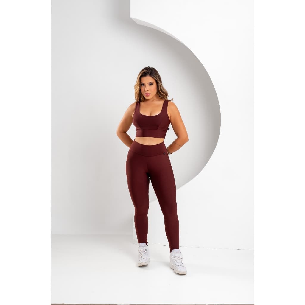Conjunto Fitness Academia com Bolso