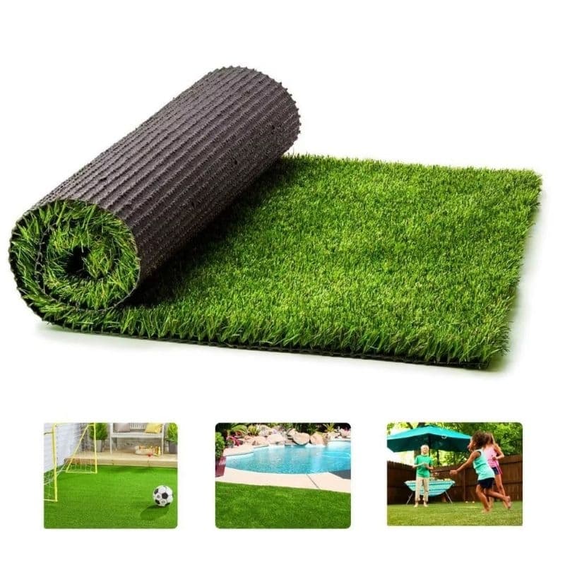 Tapete de Grama Sintética - 12mm - 100cm x 50cm Para Decoraração/Sanitário Pet. Tapete Grama Sintética Decorativo.