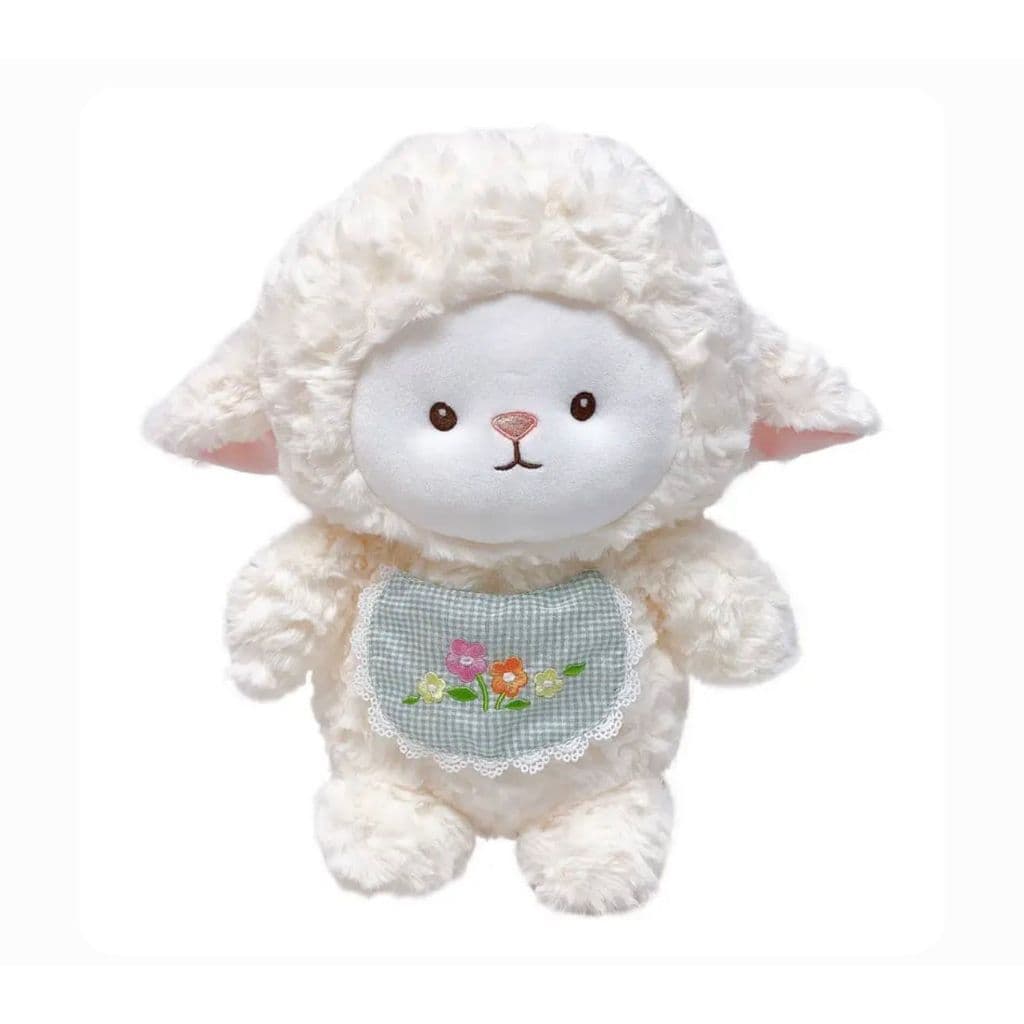 Pelúcia Ovelha 30cm Infantil Antialérgica Super Macia Bebê