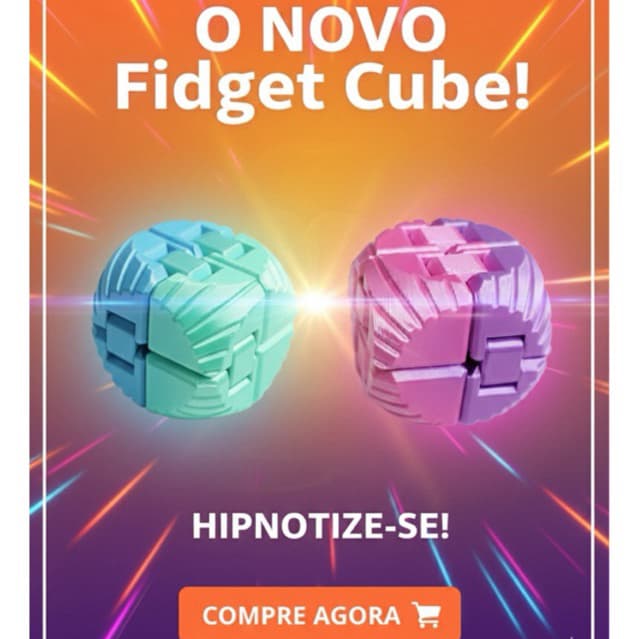 Cubo Mágico Anti-Ansiedade: Sua Dose Diária de Calma"
