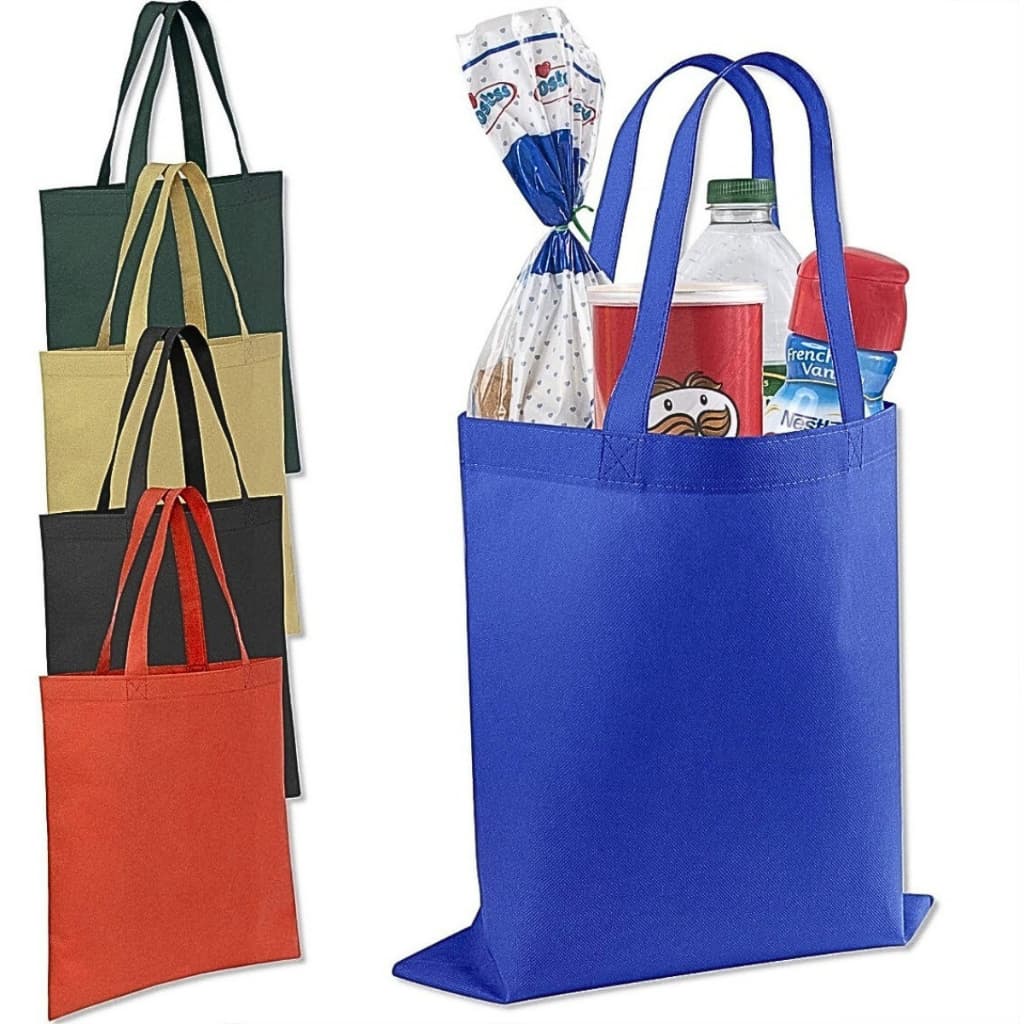 25 Sacolas Tnt Com Alça Longa Ecológicas 80g 30x35 Eventos Mercado com Alça Fortificada
