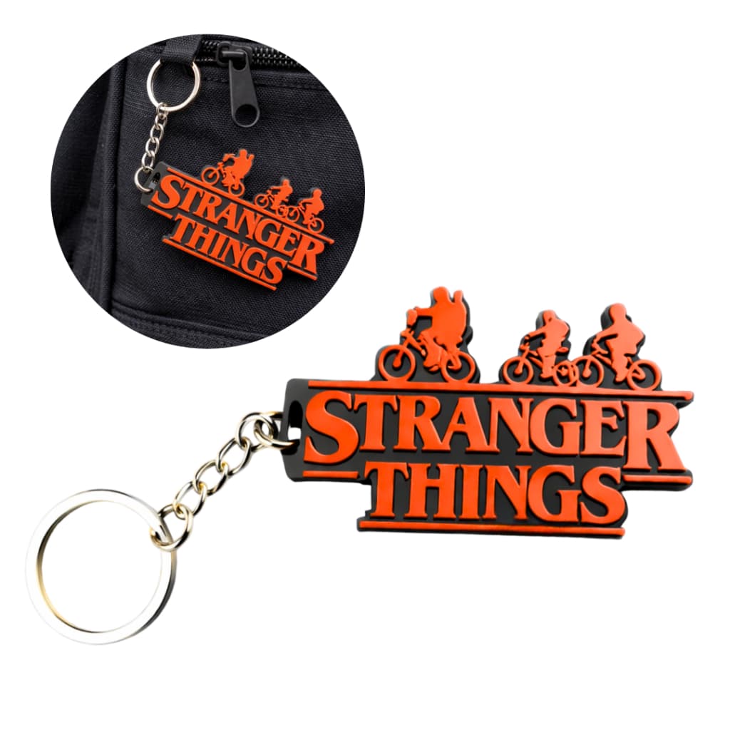 Chaveiro 3D Stranger Things 5cm | Impressos em 3D Geek Fã Série