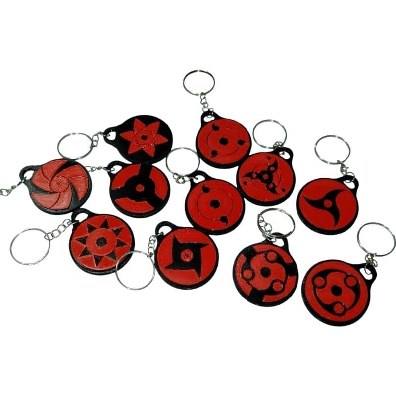 kit 12 chaveiros 3d atacado revenda sortidos- Naruto| Harry Potter- One piece-marcas de carro - bandas de rock- stich