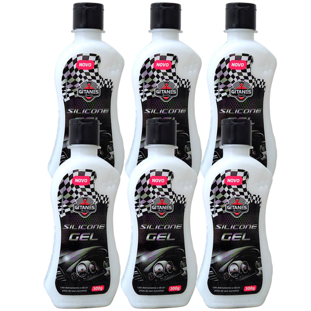 6 Unidades Potinhos De Silicone Premium Em Gel Com 300ml Mega Promoção Cx Fechada