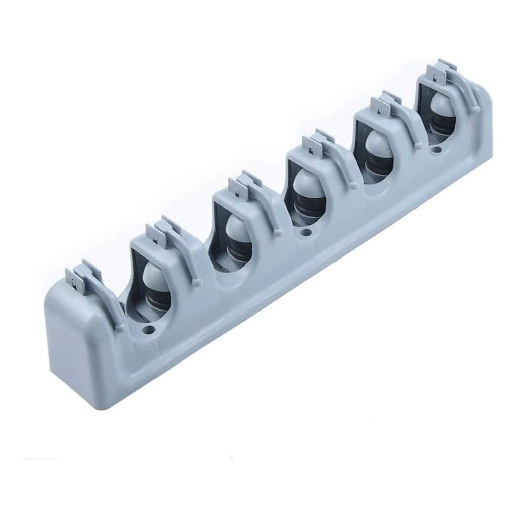 Suporte De Parede Multiuso Com 5 suportes e 6 ganchos