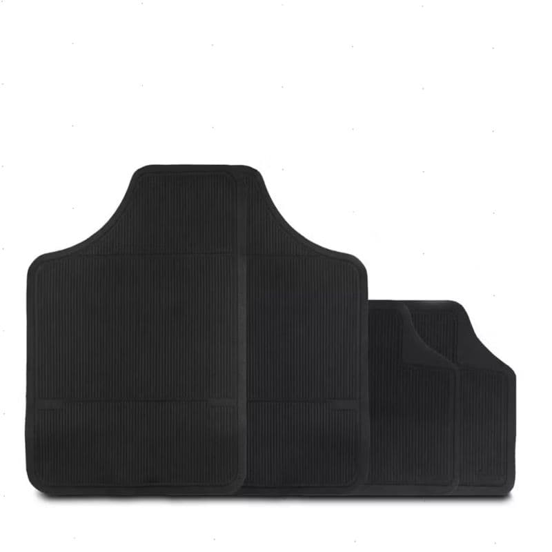 Jogo de Tapetes para Carro (4 peças) - Novo e Universal - Preto, Rosa, azul, vermelho.