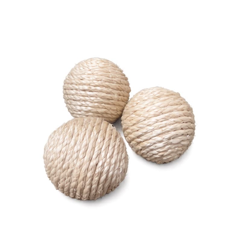Bola de Sisal para Gatos – Antiestresse, Brinquedo Natural que Combate o Tédio e Estimula o Instinto