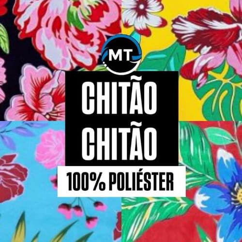 3 Metros Tecido Chitao ( 100% Poliester ) X 1,50 Mts Largura (codP550