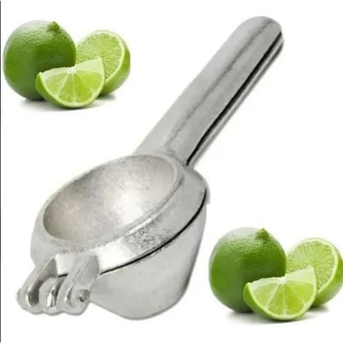 Espremedor Manual Fácil De Limão Alumínio Suco Da Fruta 17cm