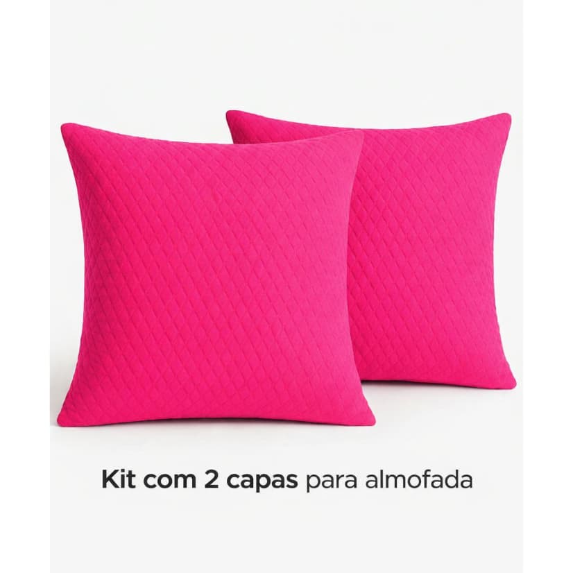 Kit com 2 Capas para Almofada Sofá Casa Cama