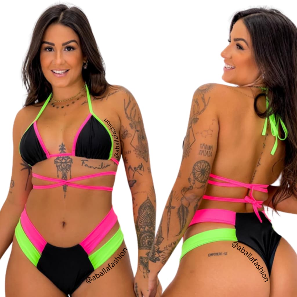 Biquini Fio Dental Feminino Asa Delta Moda Praia Verão