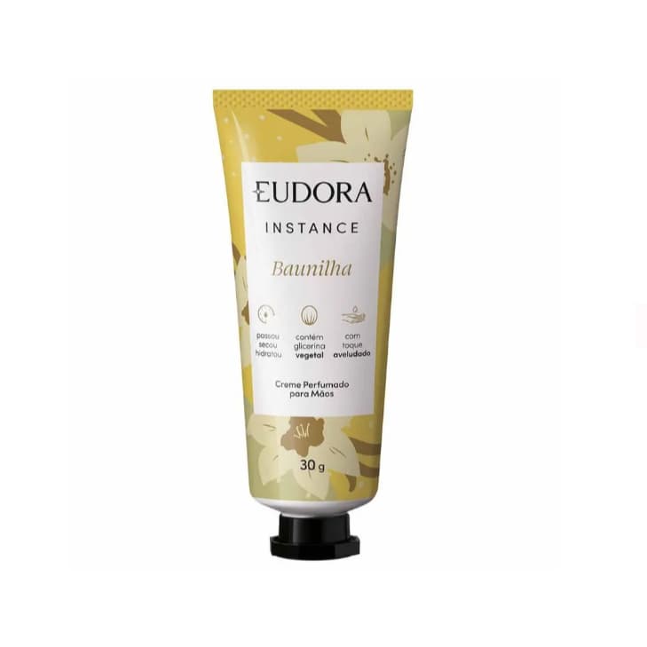 Creme para as Mãos Eudora Instance Baunilha 30g
