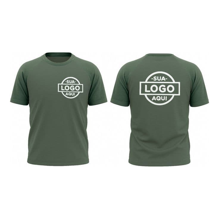 Blusa Personalizada Unissex Uniforme Personalizada Com Logo Feminino/Masculino Camiseta Casual