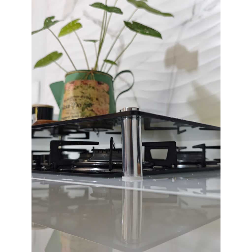 Tampa de Vidro Para Cooktop Consul Electrolux 5 Bocas Facilite Cd075 KE5TP Resistente e Elegante