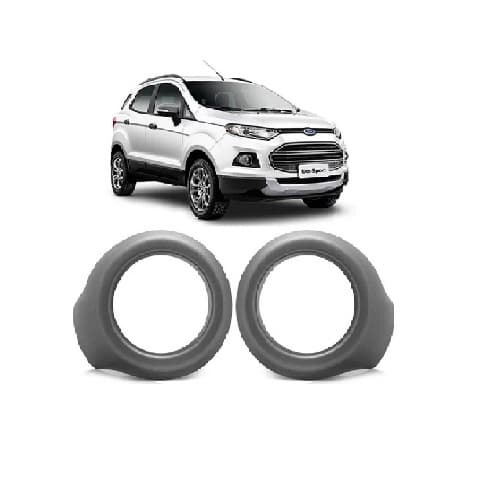 par copo moldura farol milha cor cinza ecosport após 2013