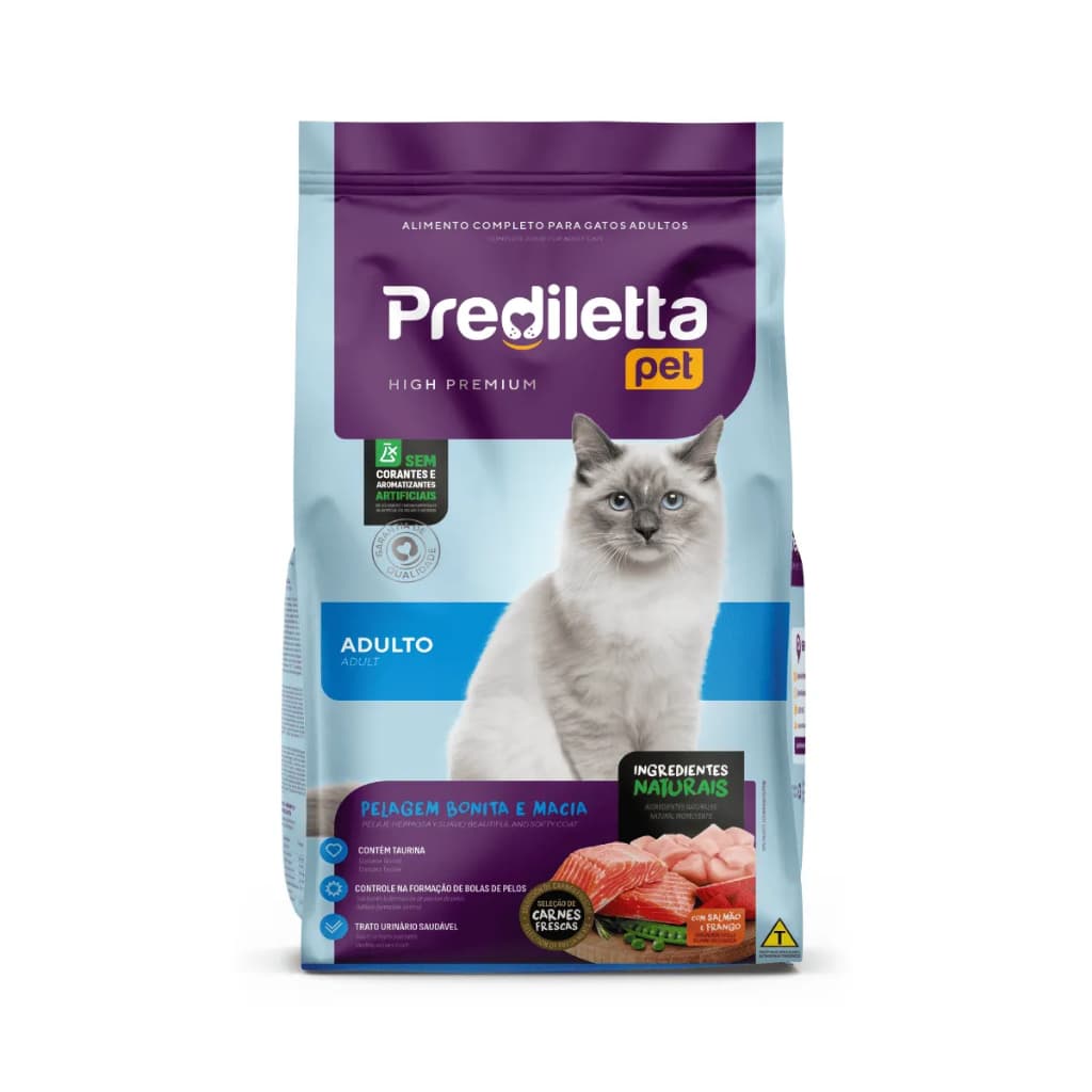 Ração Prediletta Pet Gato Adulto 2,5kg