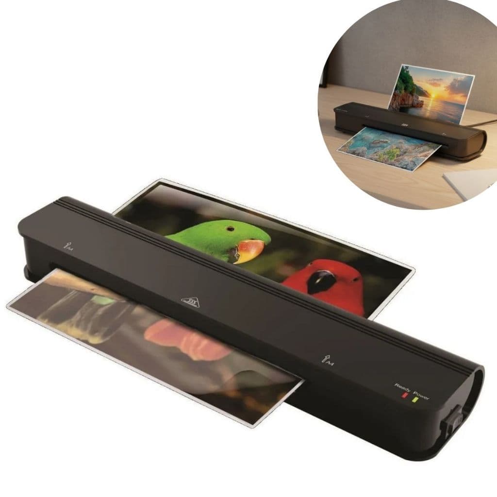 Plastificadora A4 300W 127V Para Documentos Escritório Preta Importway