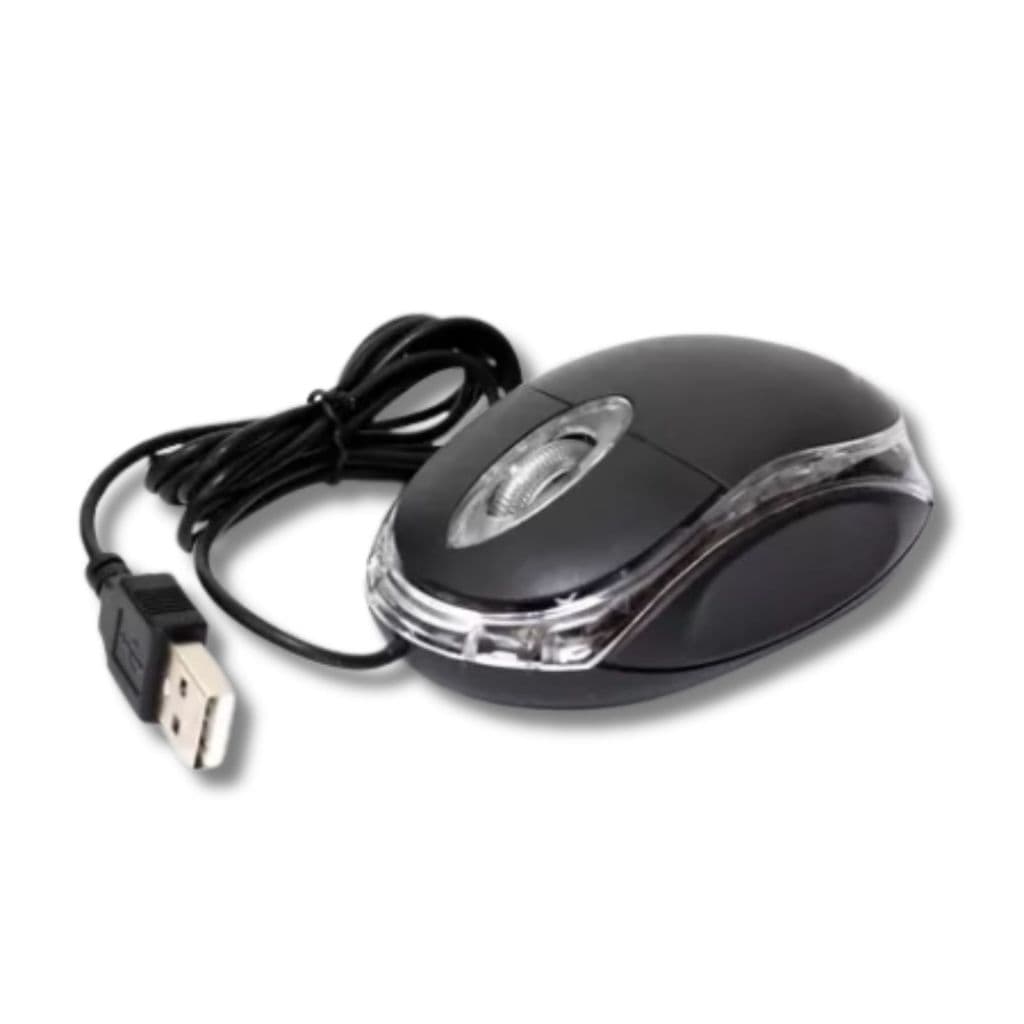 Mouser Com Fio Para Pc Model-Original Ergonômico Confortável Silencioso Modos 1000 Dpi 3 Botões com Led