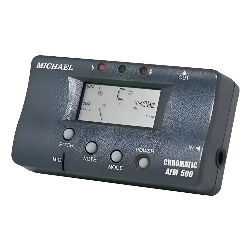 Afinador Digital Cromático Michael Afm500 Preto